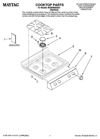 Diagram for MGRH865QDS1