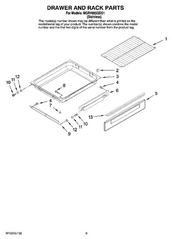 Diagram for MGRH865QDS1