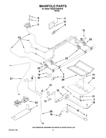 Diagram for MGS5775BDW19