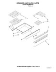 Diagram for 06 - Drawer And Rack Parts