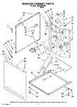 Diagram for 07 - Washer Cabinet Parts