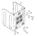 Diagram for 04 - Cabinet-rear (dryer)