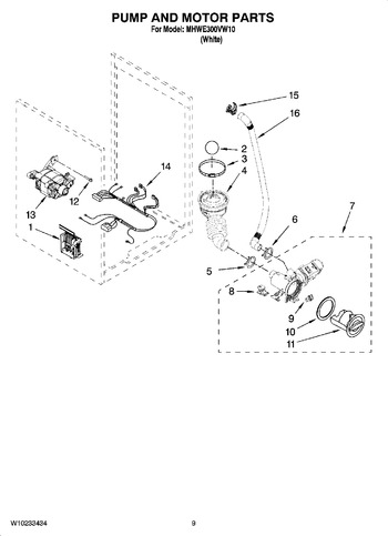 Diagram for MHWE300VW10