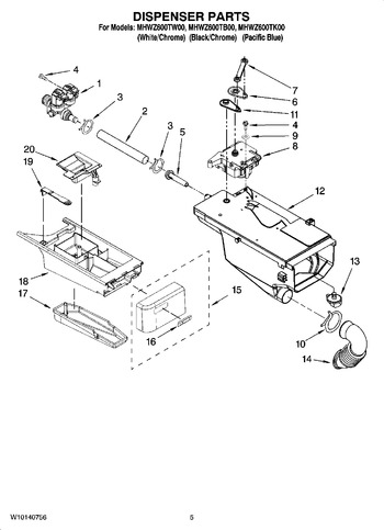 Diagram for MHWZ600TK00