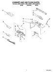 Diagram for 02 - Cabinet And Air Flow Parts