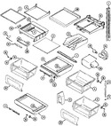 Diagram for 12 - Shelves & Accessories