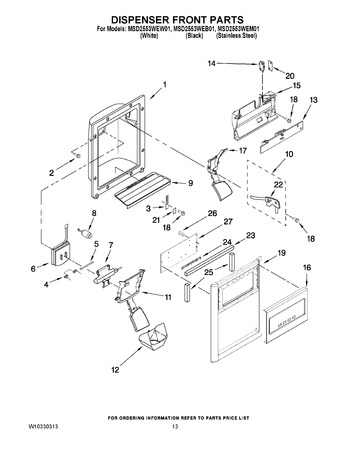 Diagram for MSD2553WEM01