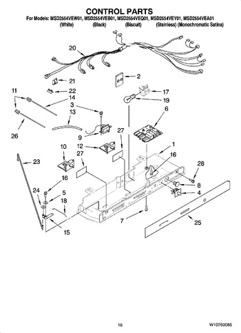 Diagram for MSD2554VEQ01