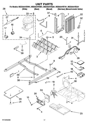 Diagram for MSD2554VEQ01