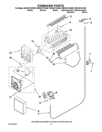 Diagram for MSD2574VEM00