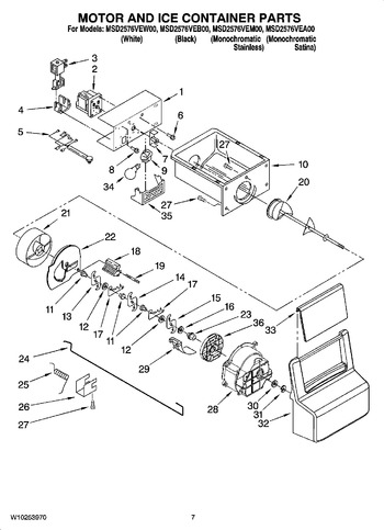 Diagram for MSD2576VEM00