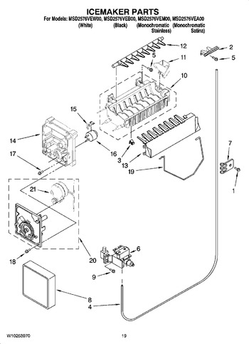 Diagram for MSD2576VEM00