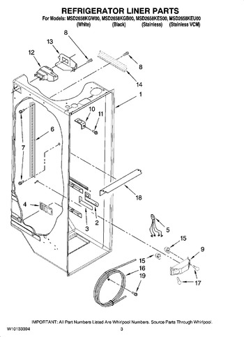 Diagram for MSD2658KES00