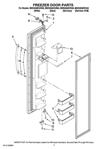 Diagram for MSD2658KES00