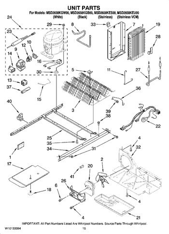 Diagram for MSD2658KES00