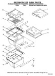 Diagram for 03 - Refrigerator Shelf Parts