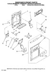 Diagram for 08 - Dispenser Front Parts