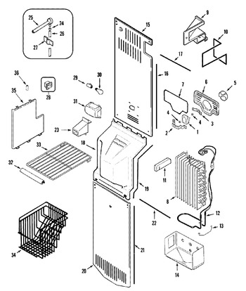 Diagram for MSD2734GEQ