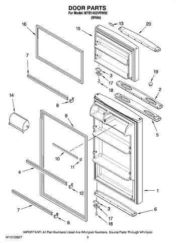 Diagram for MTB1452VRW00