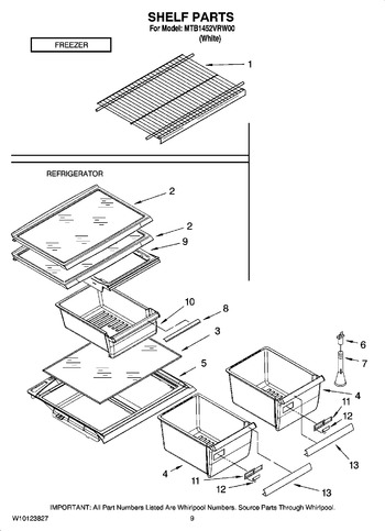 Diagram for MTB1452VRW00