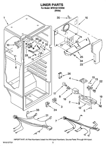 Diagram for MTB1551VEW00