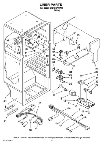 Diagram for MTB1842VRW00