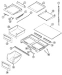 Diagram for 09 - Shelves & Accessories