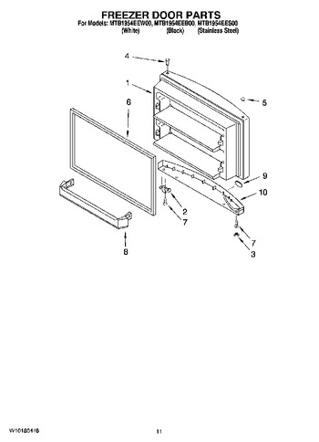 Diagram for MTB1954EEW00