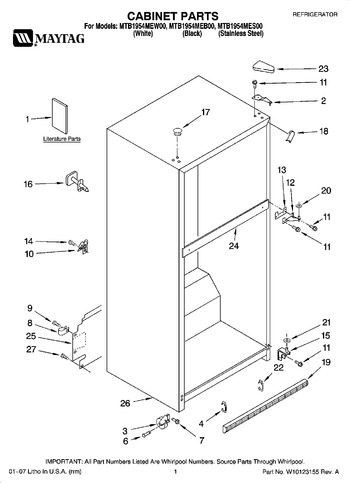 Diagram for MTB1954MES00