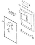 Diagram for 08 - Fresh Food Inner Door