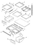 Diagram for 09 - Shelves & Accessories