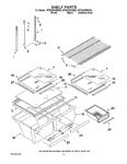 Diagram for 03 - Shelf Parts