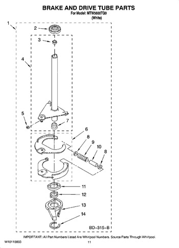 Diagram for MTW5600TQ0