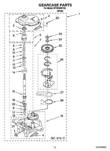 Diagram for MTW5600TQ2