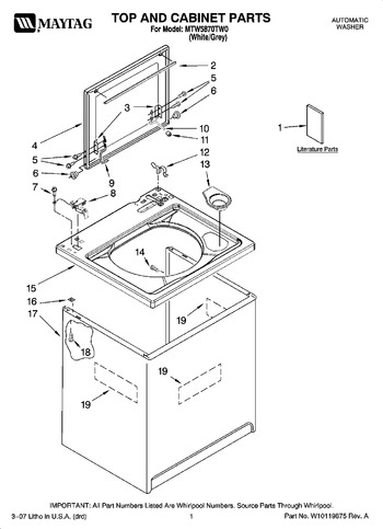 Diagram for MTW5870TW0