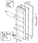 Diagram for 04 - Fresh Food Door