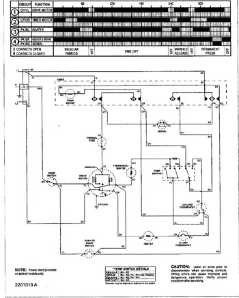 Diagram for NDE2330AZW