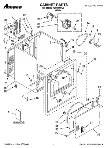 Diagram for NED4800VQ0