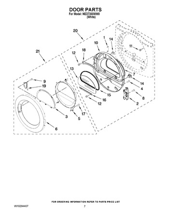 Diagram for NED7300WW0