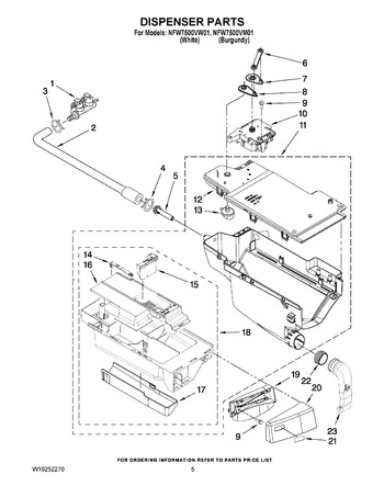 Diagram for NFW7500VW01