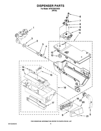 Diagram for NFW7600XW00