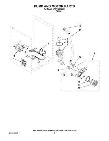 Diagram for NFW7600XW00