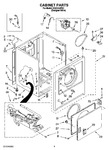 Diagram for 02 - Cabinet Parts