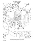 Diagram for 02 - Cabinet Parts