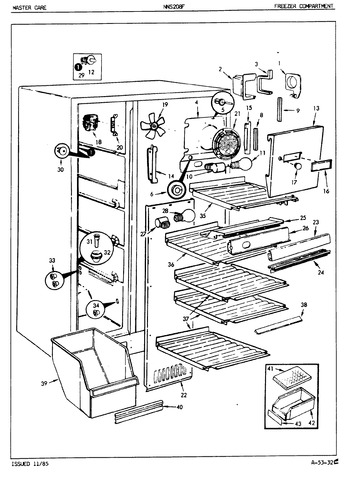 Diagram for NNS208FA (BOM: 5M54A)