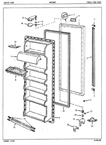 Diagram for NNS208FA (BOM: 5M54A)