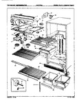 Diagram for 03 - Fresh Food Compartment