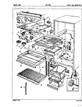 Diagram for 03 - Fresh Food Compartment