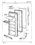 Diagram for 04 - Fresh Food Door