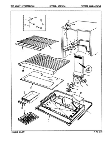 Diagram for NT23K9 (BOM: 9A03A)